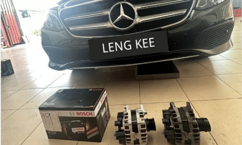 Mercedes-Benz W212 Alternator Replacement 1